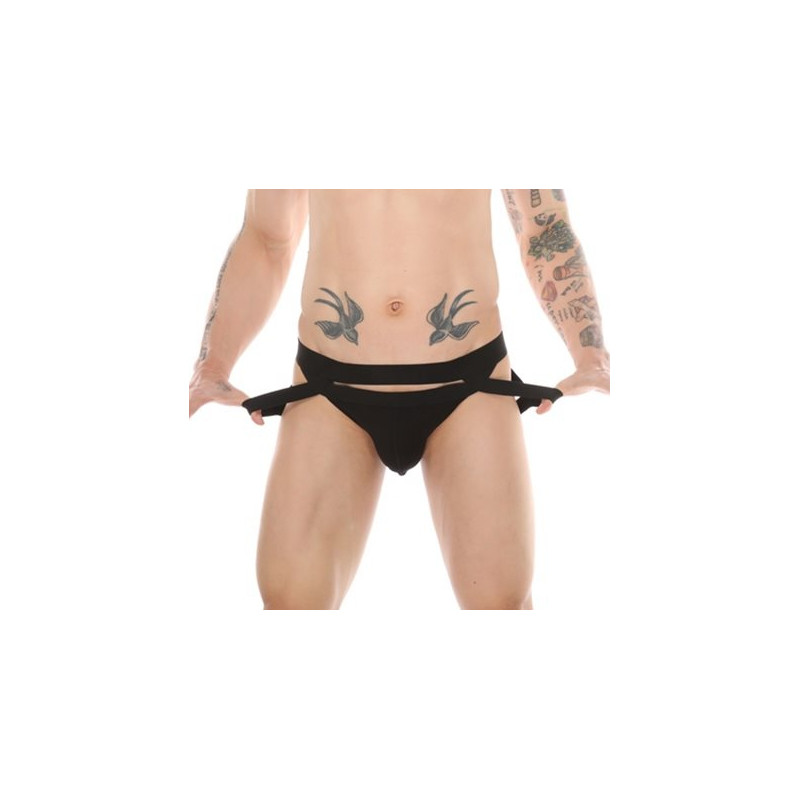 MenSexyWear Jockstrap Mario Noir